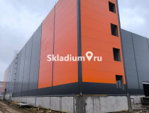 Вид здания.  Склад СК "ЮЖНЫЙ" Московская обл, Домодедово, Микрорайон Белые Столбы тер А-107, 1-й км, 385 000 м2 фото 2